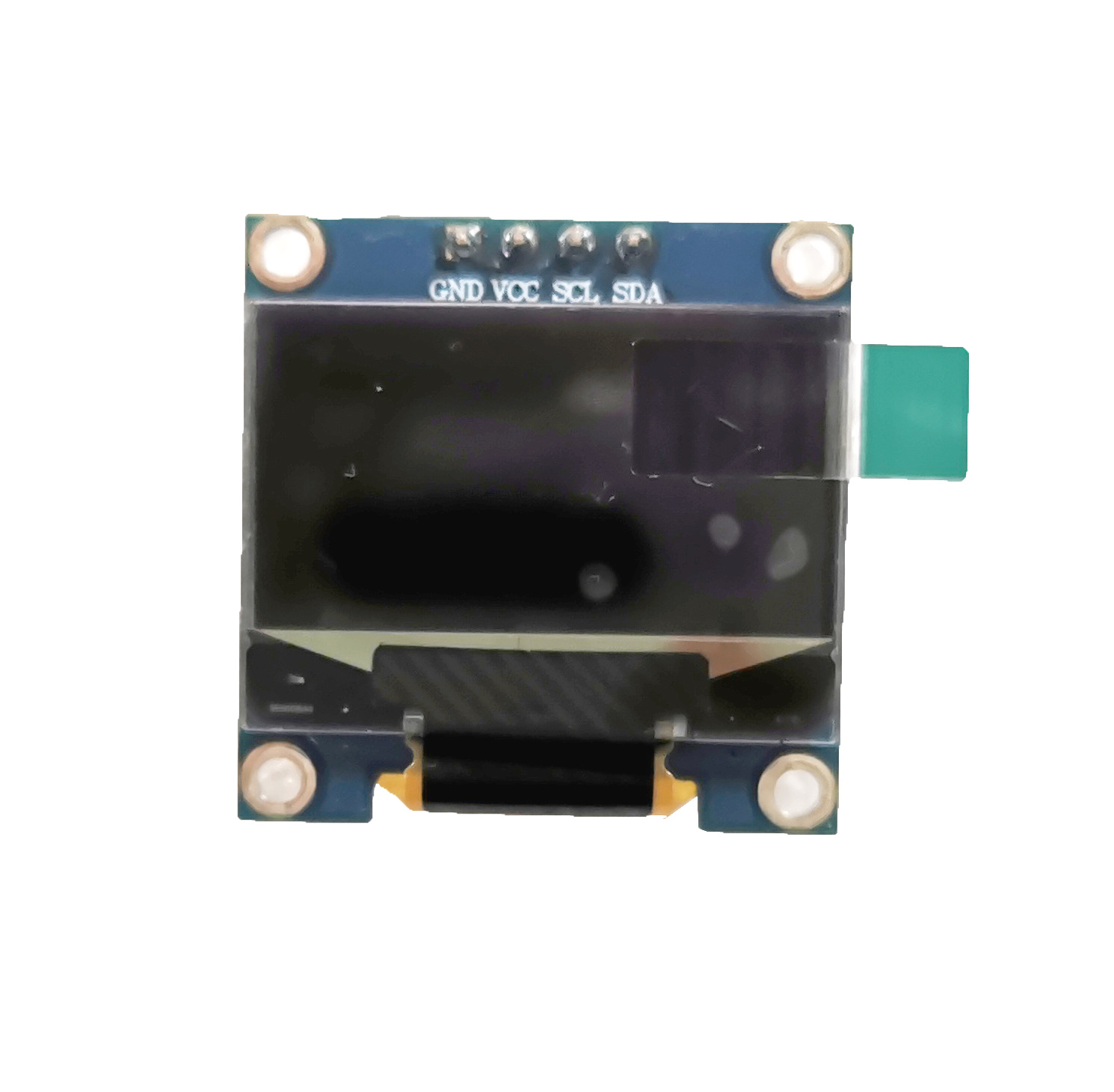 0.96 Inch PMOLED LCD Module for Massage Gun, 128*64 Pixel SSD1306 Driver Ic IIC Interface with PCB 