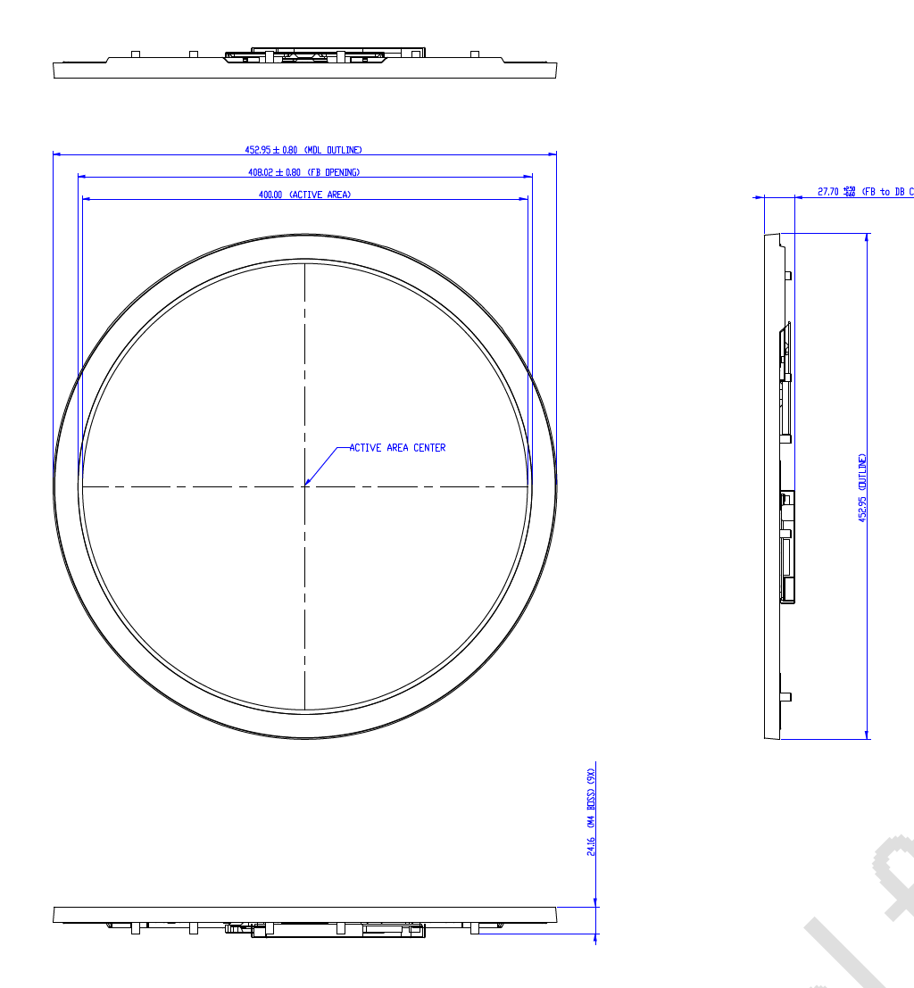  15.7 inch 960×960 high-resolution, 700 nits brightness, innovative visual experience